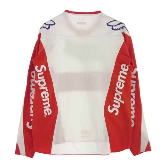 シュプリーム 18SS FOX RACING MOTO JERSEY 長袖 メッシュ Tシャツ 買取実績 画像