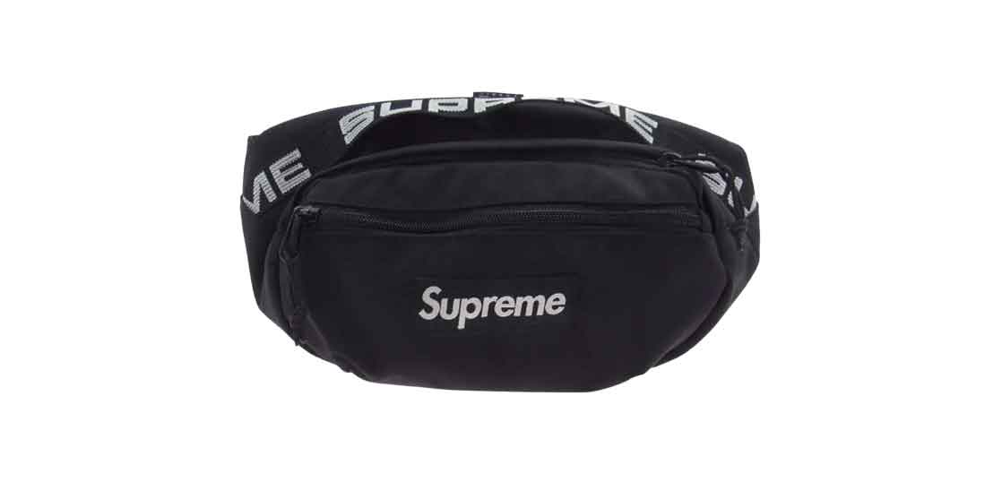 シュプリーム 18SS Waist Bag ブラック 買取実績