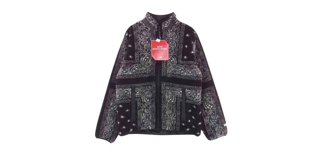 シュプリーム 19AW Reversible Bandana Fleece Jacket  買取実績