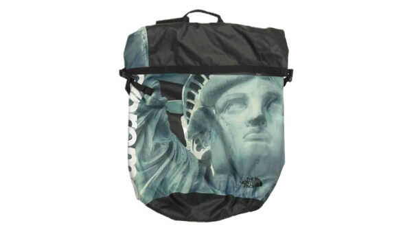 Supreme シュプリーム 19AW Statue Of Liberty Waterproof Backpack 自由の女神 ウォータープルーフ ロール バックパック 買取実績 アイキャッチ画像