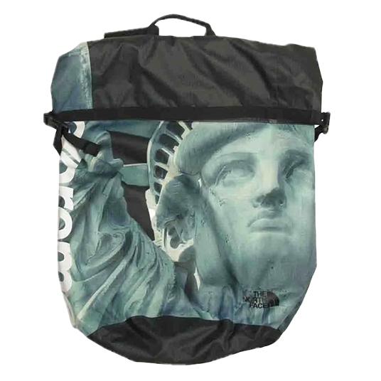 Supreme シュプリーム 19AW Statue Of Liberty Waterproof Backpack 自由の女神 ウォータープルーフ ロール バックパック 買取実績 画像