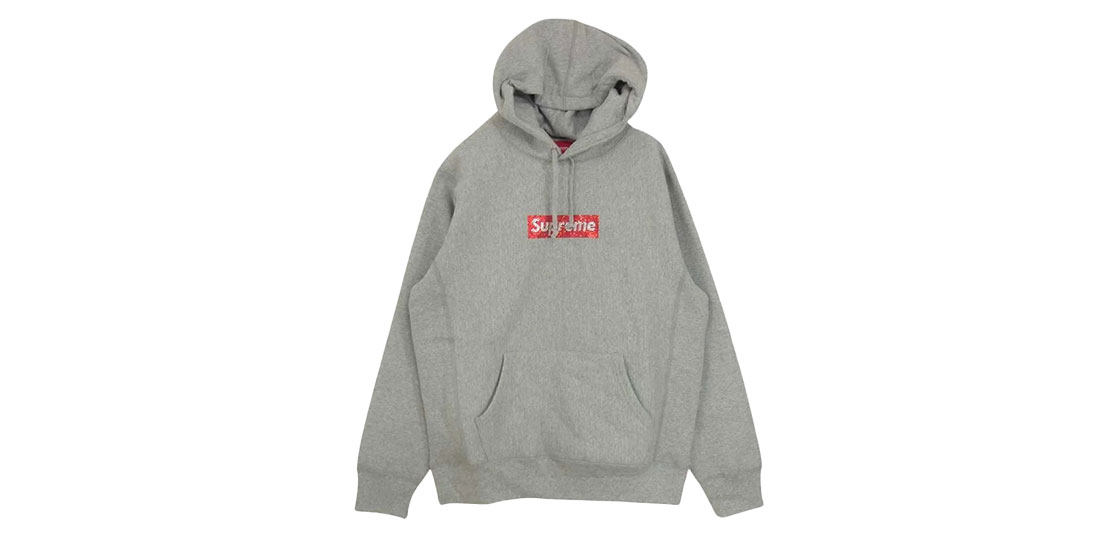 シュプリーム 19SS スワロフスキー ボックスロゴ フーデット スウェット パーカー 買取実績