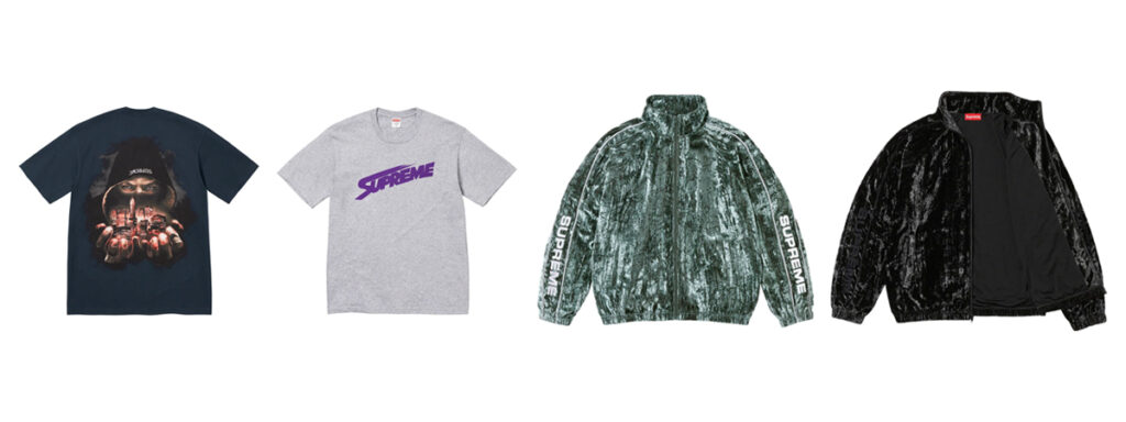 Supreme 2023AW Week7 発売予定アイテムまとめ 秋の新作Tシャツコレクション 画像