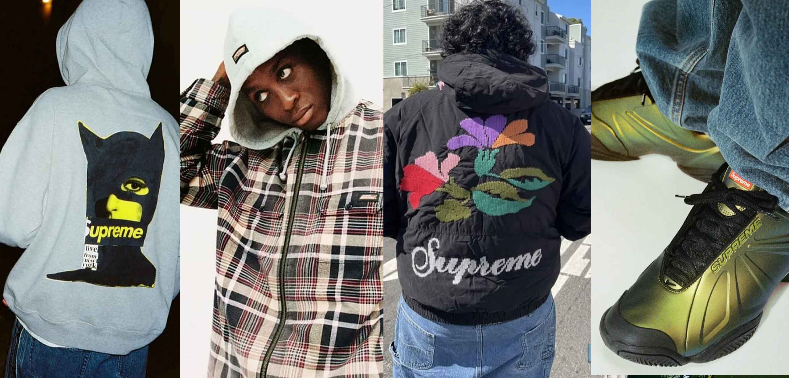 Supreme Needlepoint Hooded Jacket新品未使用