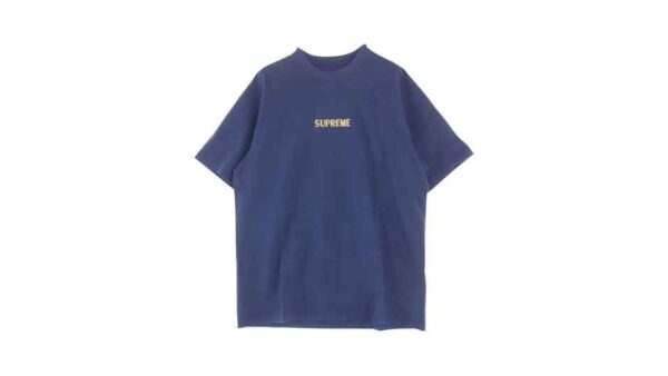 シュプリーム 20AW Bullion Logo S/S Top ブルー系 買取実績