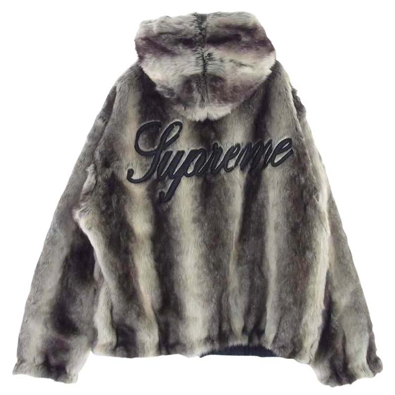 シュプリーム 20AW Faux Fur Reversible Hooded Jacket 買取実績 画像