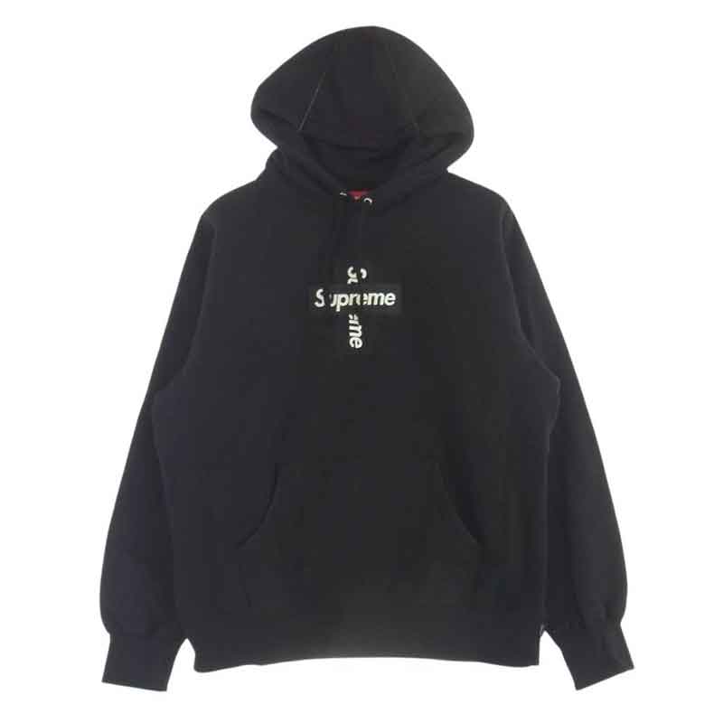 シュプリーム 20AW Cross Box Logo Hooded Sweatshirt クロス ボックス ロゴ スウェット トレーナー 買取実績 画像