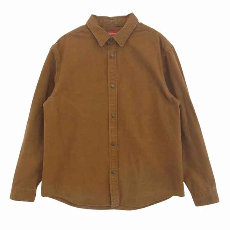 シュプリーム 20AW Logo Taping Work Shirt ロゴ テーピング ワークシャツ 長袖 買取実績 画像