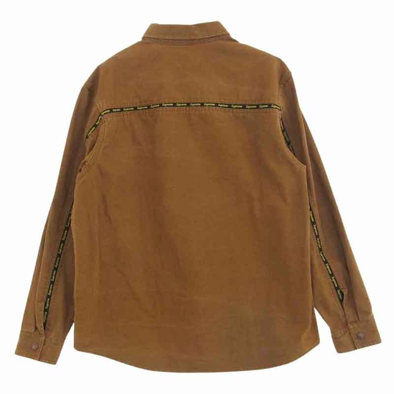 シュプリーム 20AW Logo Taping Work Shirt ロゴ テーピング ワークシャツ 長袖 買取実績 画像