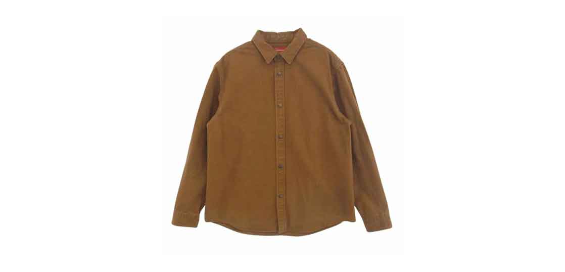 シュプリーム 20AW Logo Taping Work Shirt 買取実績
