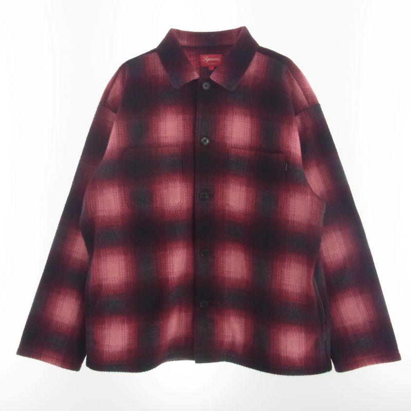 シュプリーム 20AW Shadow Plaid Fleece Shirt シャドウ プレイド フリース シャツ 買取実績 画像