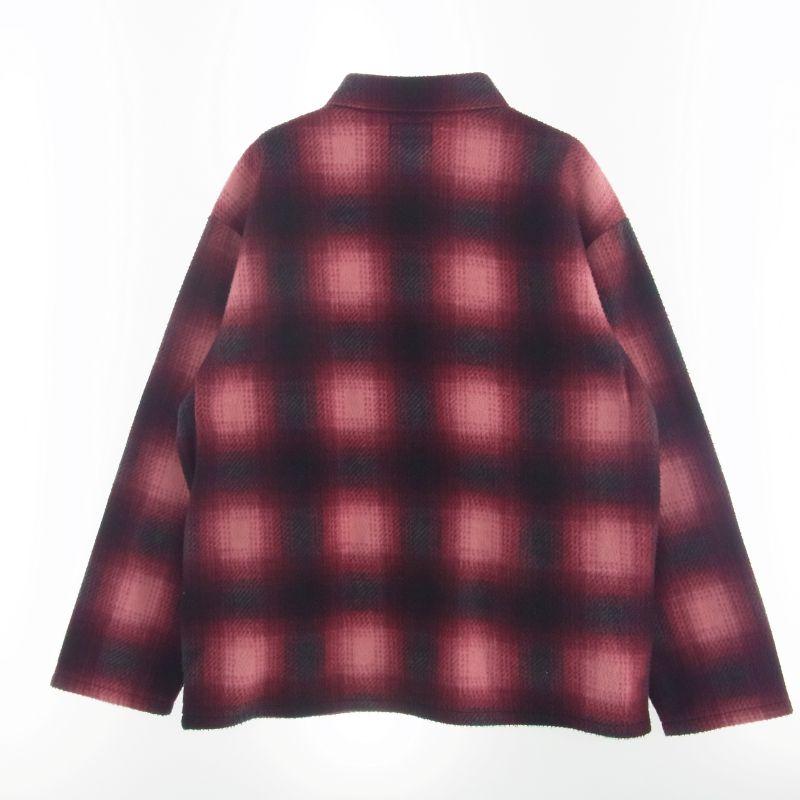 シュプリーム 20AW Shadow Plaid Fleece Shirt シャドウ プレイド フリース シャツ 買取実績 画像