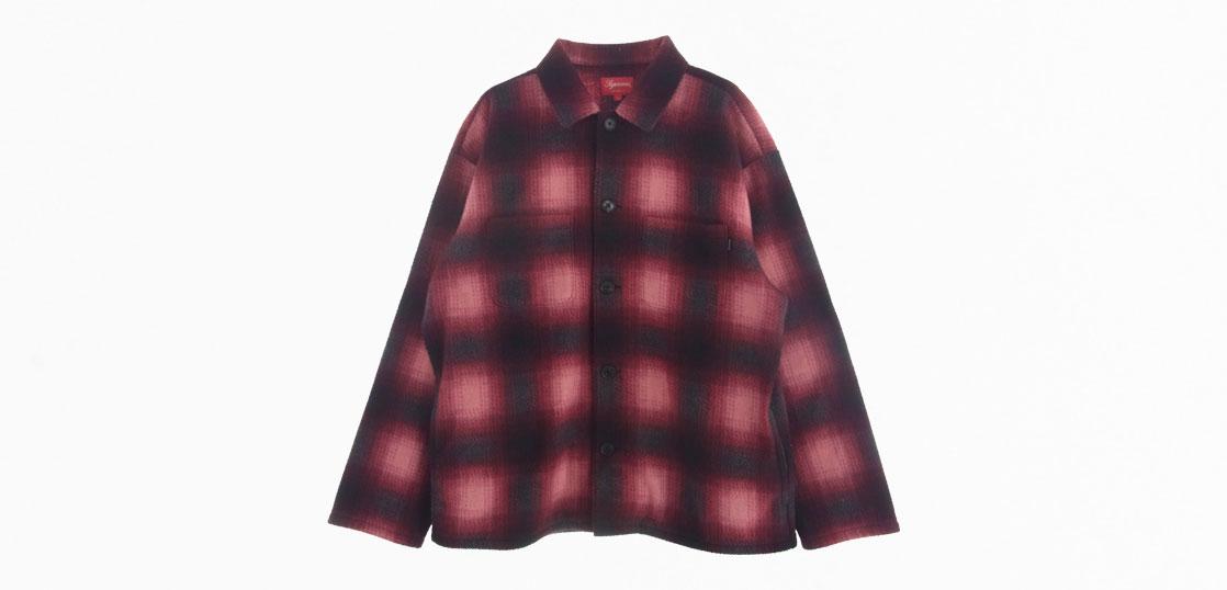 シュプリーム 20AW Shadow Plaid Fleece Shirt 買取実績