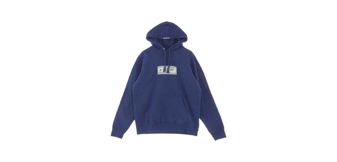 シュプリーム 20SS フランクリン プル オーバー パーカ スウェット ブルー 買取実績