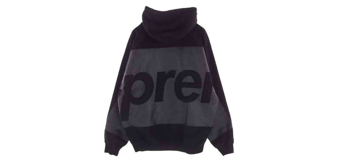 シュプリーム 21AW ビッグロゴ スウェット パーカー ブラック 買取実績