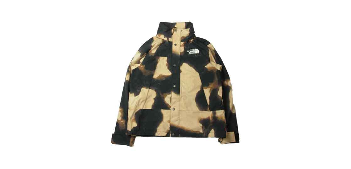 シュプリーム × The North Face 21AW NP52100I Bleached Denim Print Mountain Jacket  買取実績