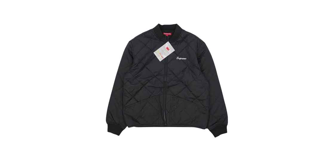 シュプリーム 21AW Quit Your Job Quilted Work Jacket キルト ジャケット 買取実績