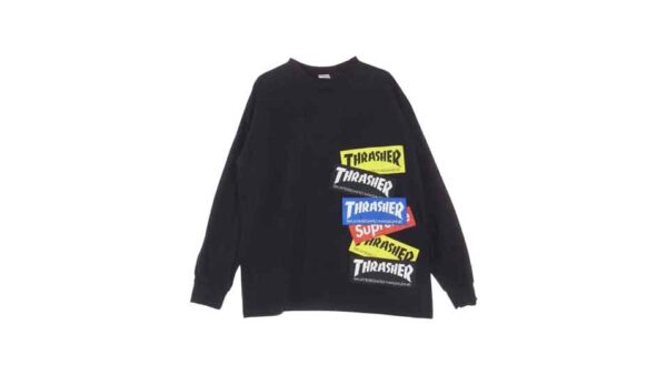 シュプリーム × THRASHER 21AW Multi Logo L/S Tee  買取実績