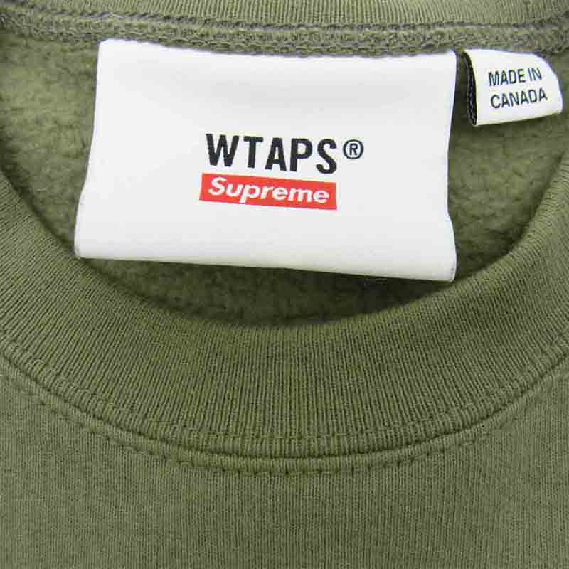 シュプリーム × WTAPS 21AW Crewneck 買取実績 画像