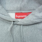 シュプリーム 21SS チョーク ボックスロゴ プルオーバー スウェットパーカー グレー 買取実績 画像