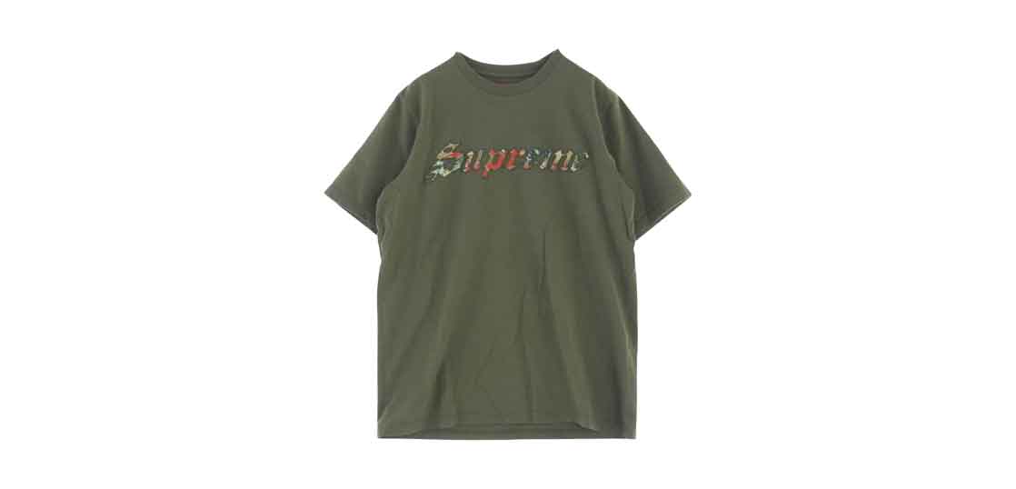 シュプリーム 21SS Floral Applique S/S Top グリーン 買取実績