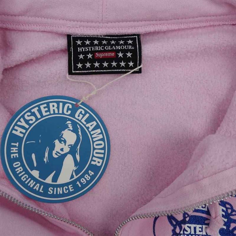 シュプリーム × HYSTERIC GLAMOUR 21SS Zip Up Hooded Sweatshirt 買取実績 画像