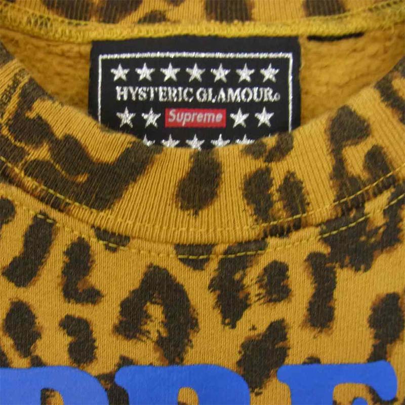 シュプリーム × HYSTERIC GLAMOUR ヒステリックグラマー 21SS Crewneck 買取実績 画像