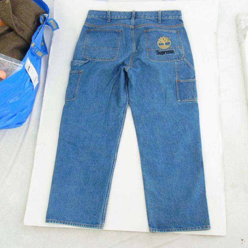 シュプリーム 21SS × Timberland Double Knee Painter Pant Denim ティンバーランド ダブルニー ペインターデニムパンツ 買取実績 画像