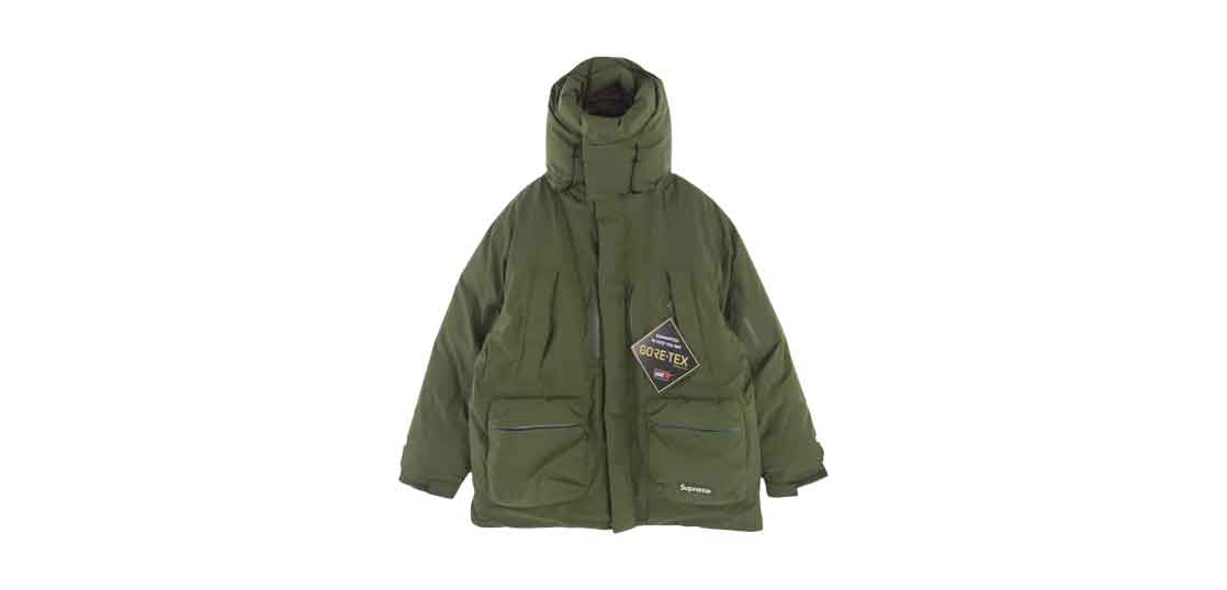 シュプリーム 22AW GORE-TEX 700-Fill Down Parka ゴアテックス ダウン パーカ ジャケット オリーブ 買取実績