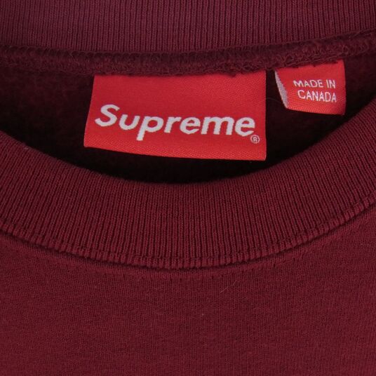 シュプリーム 22AW Box Logo Crewneck スウェット 買取実績 画像