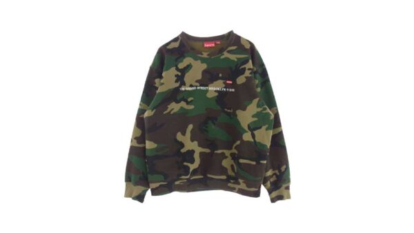 シュプリーム 22AW Shop Small Box Crewneck Brooklyn Camo スウェットシャツ 買取実績