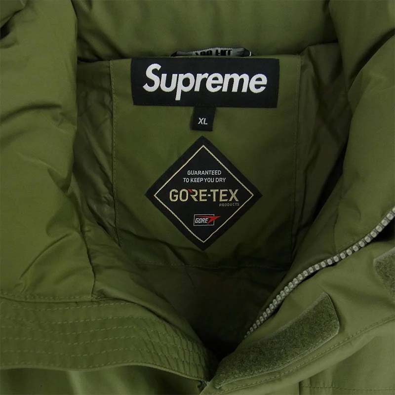 シュプリーム 22AW GORE-TEX 700-Fill Down Parka ゴアテックス ダウン パーカ ジャケット オリーブ 買取実績 画像