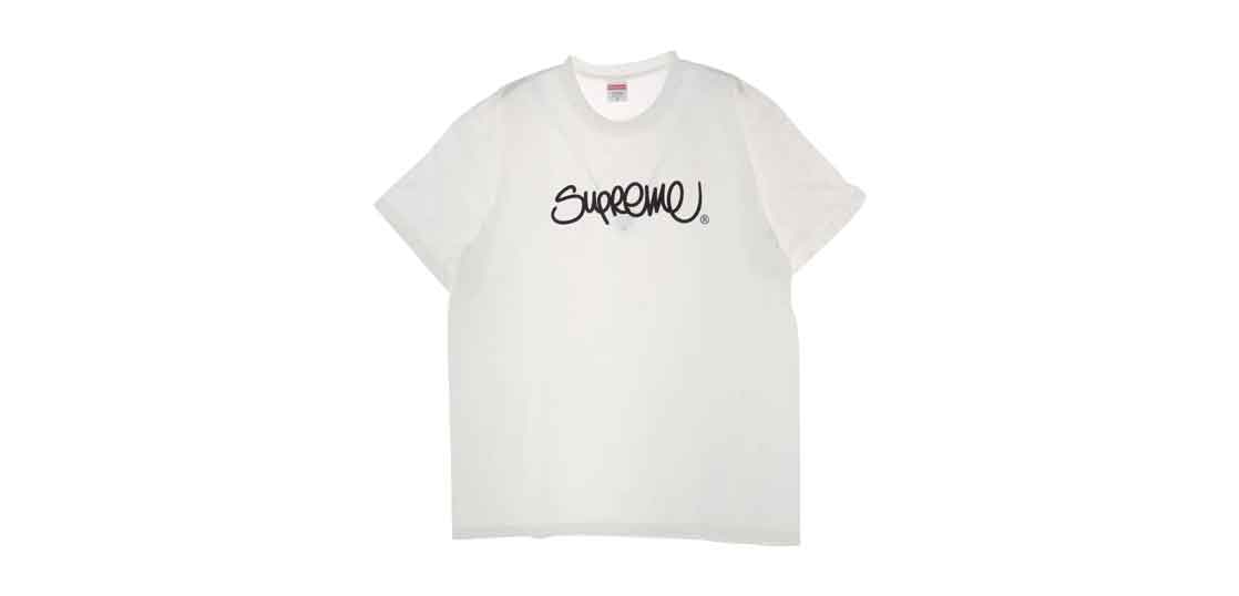 シュプリーム 22SS Handstyle Tee ホワイト系 買取実績
