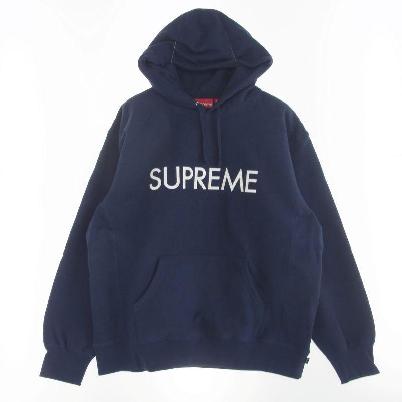 シュプリーム 22AW Capital Hooded Sweatshirt キャピタルフードスウェットパーカー 買取実績 画像