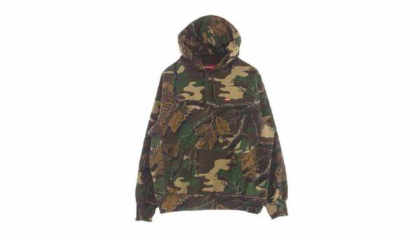 シュプリーム 22AW Small Box Hooded Sweatshirt Branch Woodland Camo 買取実績