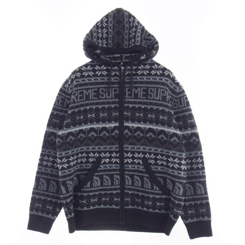 シュプリーム 22AW The North Face Zip Up Hooded Sweater ノースフェイス ジップ アップ フーディー セーター 買取実績 画像