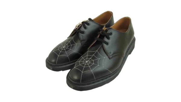 シュプリーム 22SS × Dr.Martens 27952001 Spiderweb 3-Eye Shoe Black  買取実績