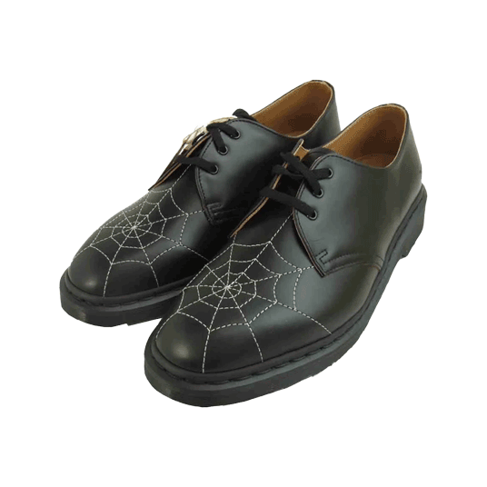 シュプリーム 22SS 27952001 Dr.Martens Spiderweb 3-Eye Shoe Black 買取実績 画像