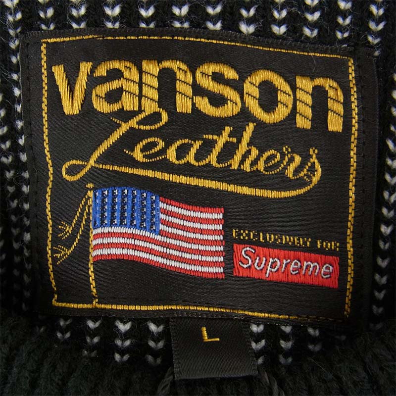 シュプリーム × Vanson Leathers 22AW Sweater 買取実績 画像