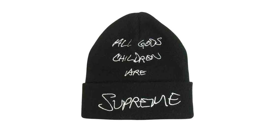 シュプリーム 22SS God’s Children Beanie ブラック系 買取実績
