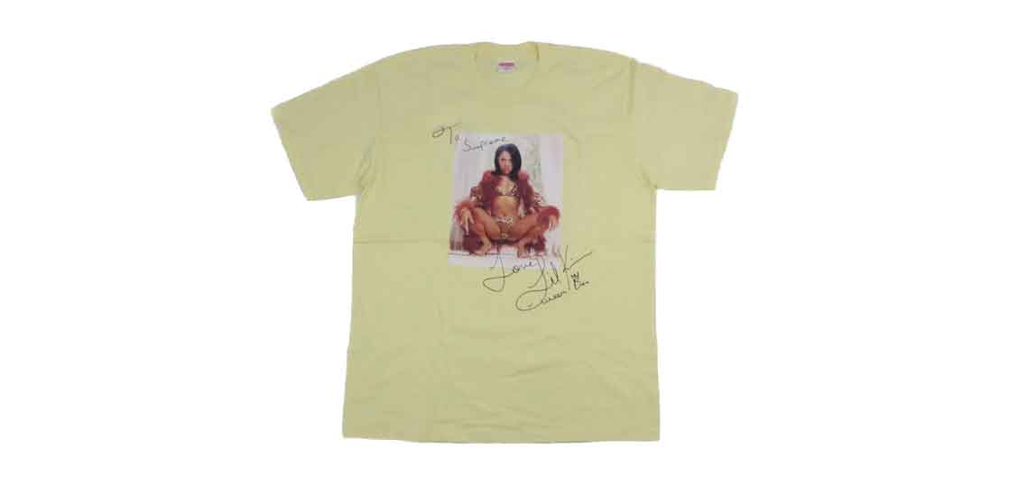 シュプリーム 22SS Lil Kim Tee Pale Yellow イエロー系 買取実績