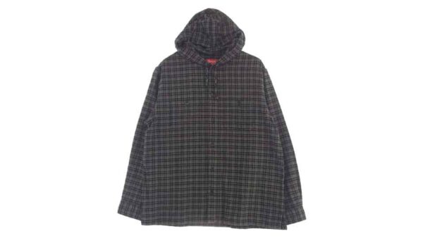 シュプリーム 22SS Mini Plaid Hooded Shirt ミニ プレイド フーデッド フランネル 長袖 シャツ 買取実績