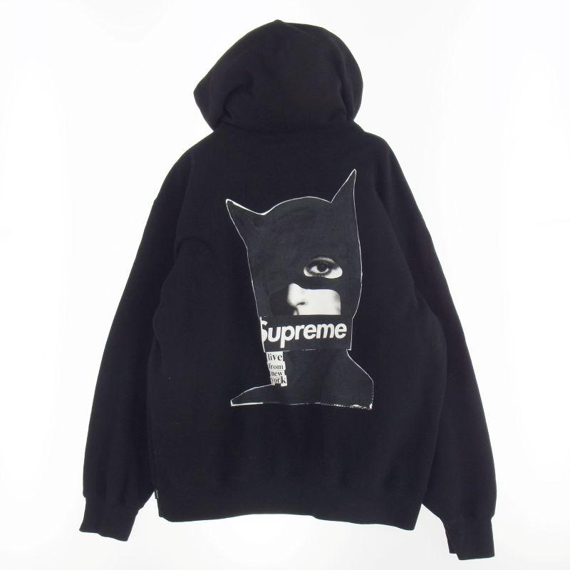 シュプリーム 23AW Catwoman Hooded Sweatshirt キャットウーマン フーデッド スウェット フーディ― パーカー 買取実績 画像