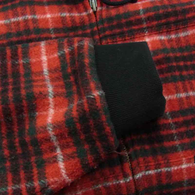 シュプリーム 23AW Plaid Wool Hooded Work Jacket プレイドチェック 裏ボア ワーク ウール ジャケット 買取実績 画像