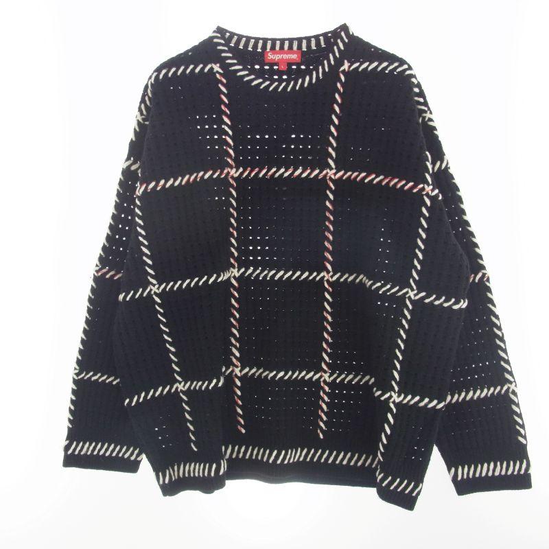 シュプリーム 23SS Quilt Stitch Sweater キルトステッチ ニット セーター 買取実績 画像