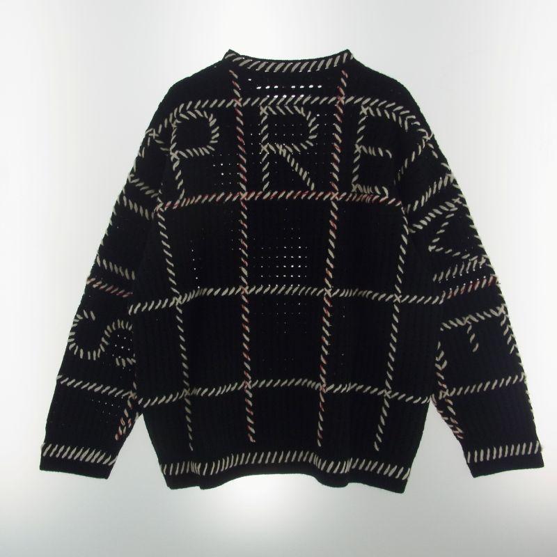 シュプリーム 23SS Quilt Stitch Sweater キルトステッチ ニット セーター 買取実績 画像