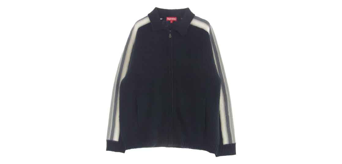 シュプリーム 23SS Sleeve Stripe Zip Up Sweater スリーブ ストライプ ジップアップ セーター 買取実績