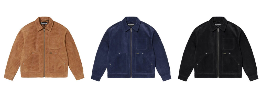 Suede Work Jacket 　価格：101,200円 €528 $498（Croc, Black, Blue）画像