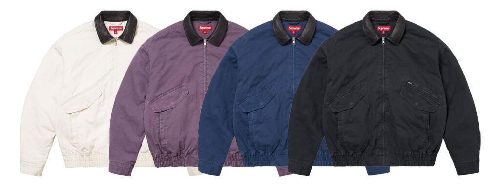 Leather Collar Utility Jacket 　価格：42,900円 €238 $238（Dusty Purple, Navy, Stone, Black）画像