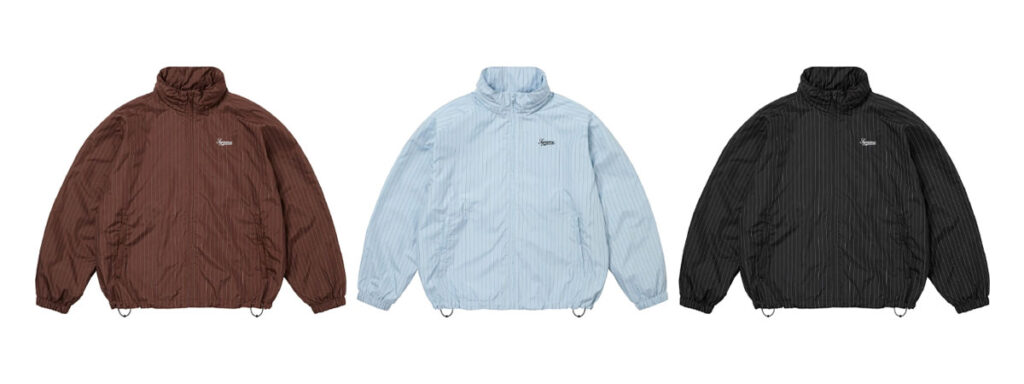 Reflective Pinstripe Track Jacket 　価格：31,900円 €178 $178（Brown, Light Blue, Black）画像